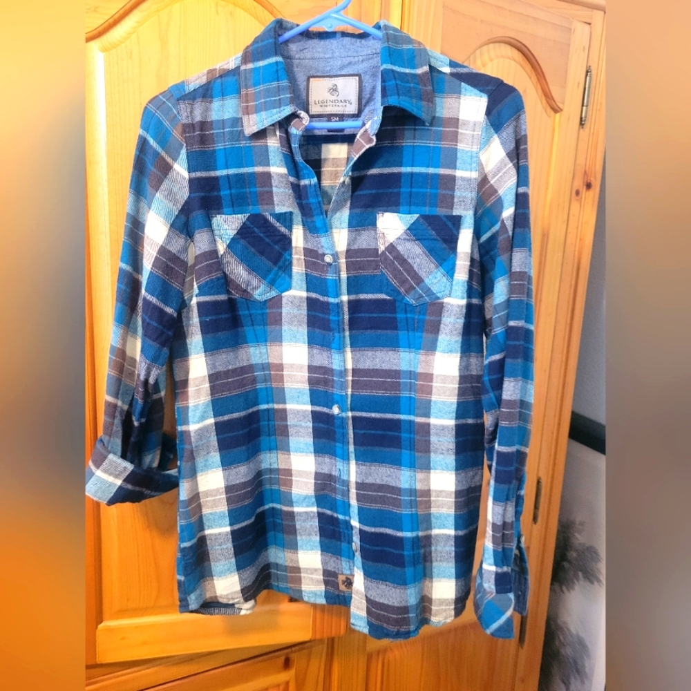 Teal Flannel
